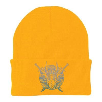 Odin Emblem Norse Mythology Valkyrie Knit Cap Winter Beanie