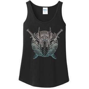 Odin Emblem Norse Mythology Valkyrie Ladies Essential Tank