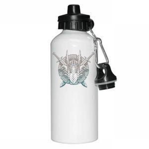 Odin Emblem Norse Mythology Valkyrie Aluminum Water Bottle