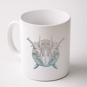 Odin Emblem Norse Mythology Valkyrie Coffee Mug