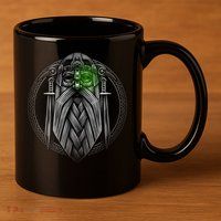 Odins Wrath 11oz C Handle Ceramic Mug