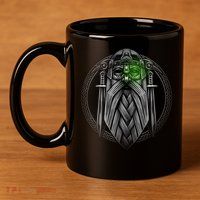 Odins Wrath 11oz C Handle Ceramic Mug