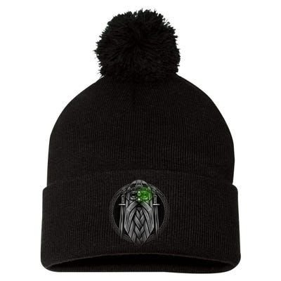 Odins Wrath Pom Pom 12in Knit Beanie