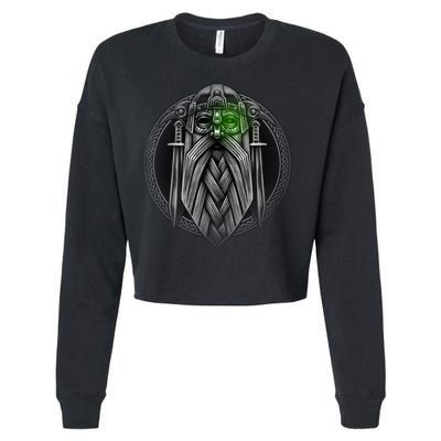 Odins Wrath Cropped Pullover Crew