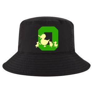 Oregon Duck Letter O Funny Oregon Yellow Duck Cool Comfort Performance Bucket Hat