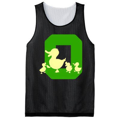 Oregon Duck Letter O Funny Oregon Yellow Duck Mesh Reversible Basketball Jersey Tank