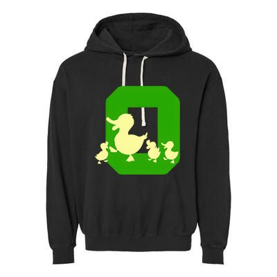 Oregon Duck Letter O Garment-Dyed Fleece Hoodie