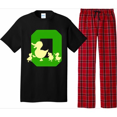 Oregon Duck Letter O Pajama Set