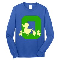 Oregon Duck Letter O Long Sleeve Shirt