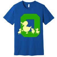 Oregon Duck Letter O Premium T-Shirt