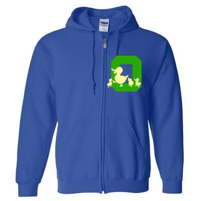 Oregon Duck Letter O Full Zip Hoodie