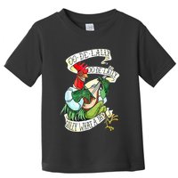 OO DE LALLY GOLLY What A Day Rooster Playing Guitar Toddler T-Shirt
