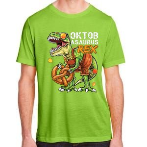 Oktoberfest Dinosaur Lederhosen Bavarian Costume Adult ChromaSoft Performance T-Shirt