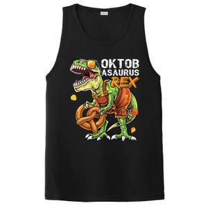 Oktoberfest Dinosaur Lederhosen Bavarian Costume PosiCharge Competitor Tank