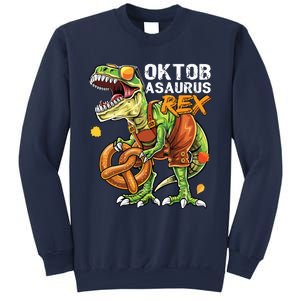 Oktoberfest Dinosaur Lederhosen Bavarian Costume Sweatshirt