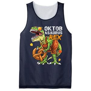 Oktoberfest Dinosaur Lederhosen Bavarian Costume Mesh Reversible Basketball Jersey Tank