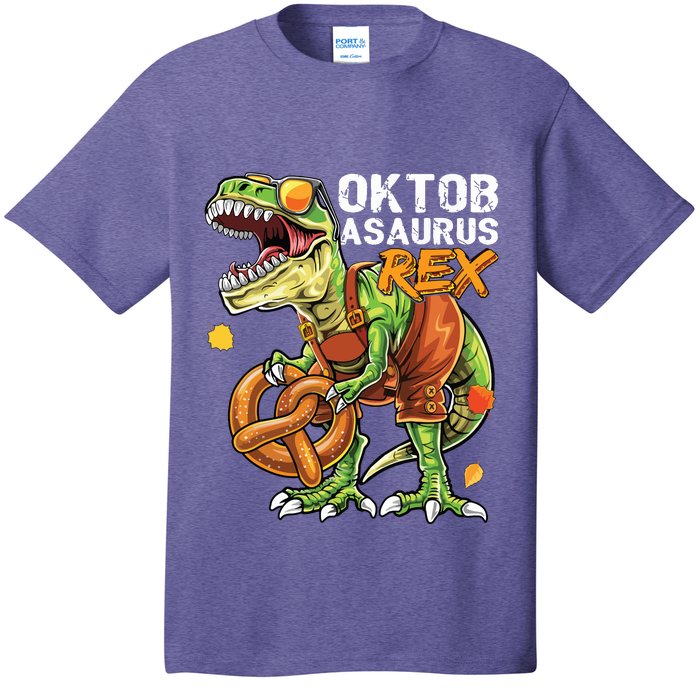 Oktoberfest Dinosaur Lederhosen Bavarian Costume T-Shirt