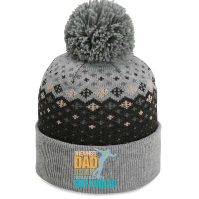 Onewheel Dad Like A Regular Dad But Cooler Fathers Day Gift The Baniff Cuffed Pom Beanie