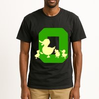 Oregon Duck Letter O Funny Oregon Yellow Duck Tall T-Shirt