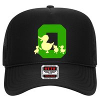 Oregon Duck Letter O Funny Oregon Yellow Duck Hat