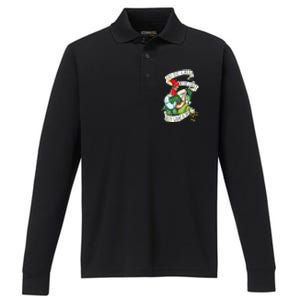 OO DE LALLY GOLLY What A Day Rooster Playing  Performance Long Sleeve Polo