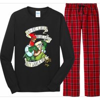 OO DE LALLY GOLLY What A Day Rooster Playing  Long Sleeve Pajama Set