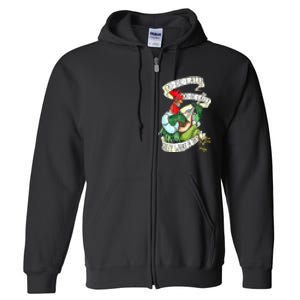 OO DE LALLY GOLLY What A Day Rooster Playing  Full Zip Hoodie