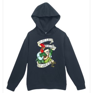 OO DE LALLY GOLLY What A Day Rooster Playing  Urban Pullover Hoodie