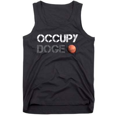 Occupy Doge Mars Department Of Government Efficiency D.O.G.E Tank Top