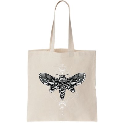 Occult Death Moth Mystic Death Moth And Sacred Geometry Bag