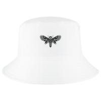 Occult Death Moth Mystic Death Moth And Sacred Geometry Cool Comfort Performance Bucket Hat