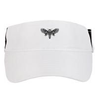 Occult Death Moth Mystic Death Moth And Sacred Geometry Adult Drive Performance Visor