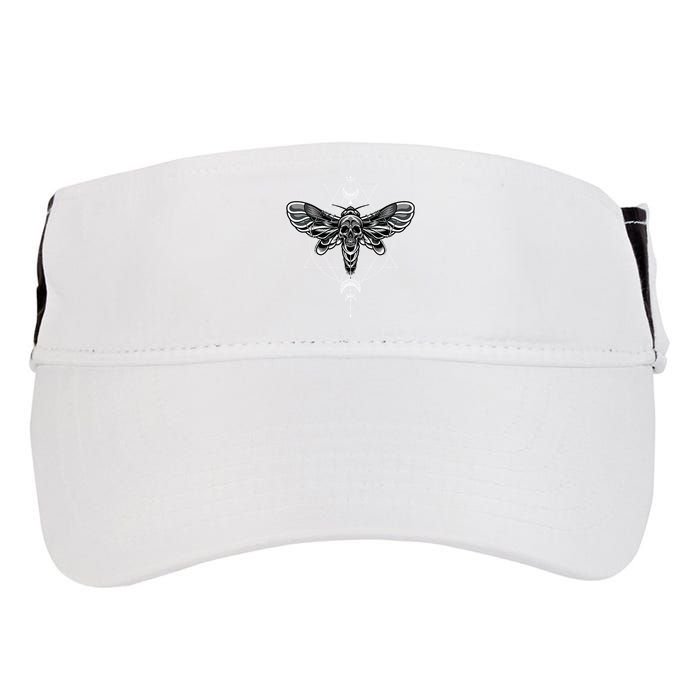 Occult Death Moth Mystic Death Moth And Sacred Geometry Adult Drive Performance Visor