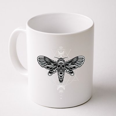 Occult Death Moth Mystic Death Moth And Sacred Geometry Mug