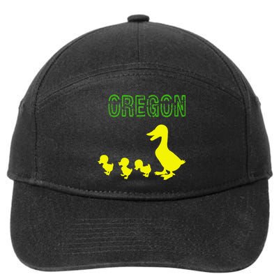 Oregon Duck 7-Panel Snapback Hat