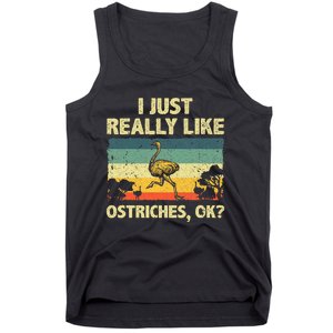 Ostrich Design Ostrich Animal Lover Tank Top