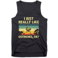 Ostrich Design Ostrich Animal Lover Tank Top