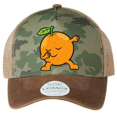 Orange Dabbing Orange Fruit Love Oranges Legacy Tie Dye Trucker Hat