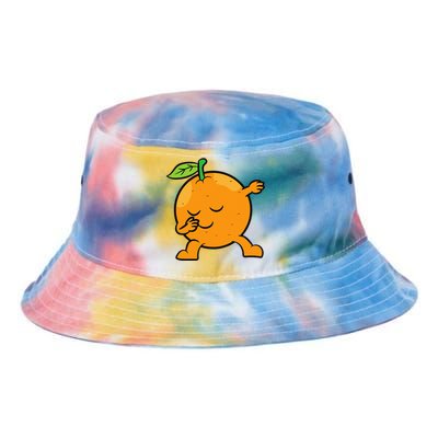 Orange Dabbing Orange Fruit Love Oranges Tie Dye Newport Bucket Hat