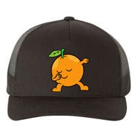 Orange Dabbing Orange Fruit Love Oranges Yupoong Adult 5-Panel Trucker Hat