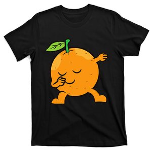 Orange Dabbing Orange Fruit Love Oranges T-Shirt