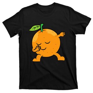 Orange Dabbing Orange Fruit Love Oranges T-Shirt