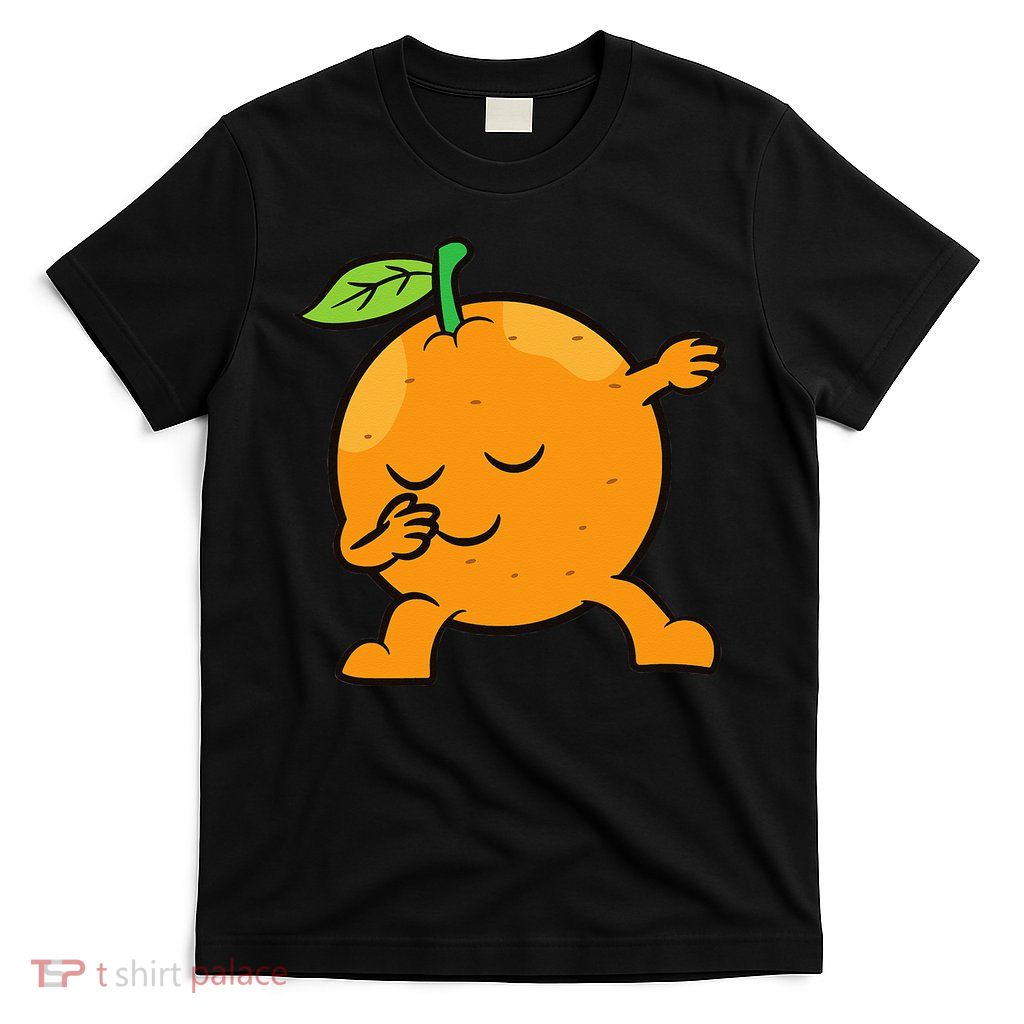 Orange Dabbing Orange Fruit Love Oranges T-Shirt