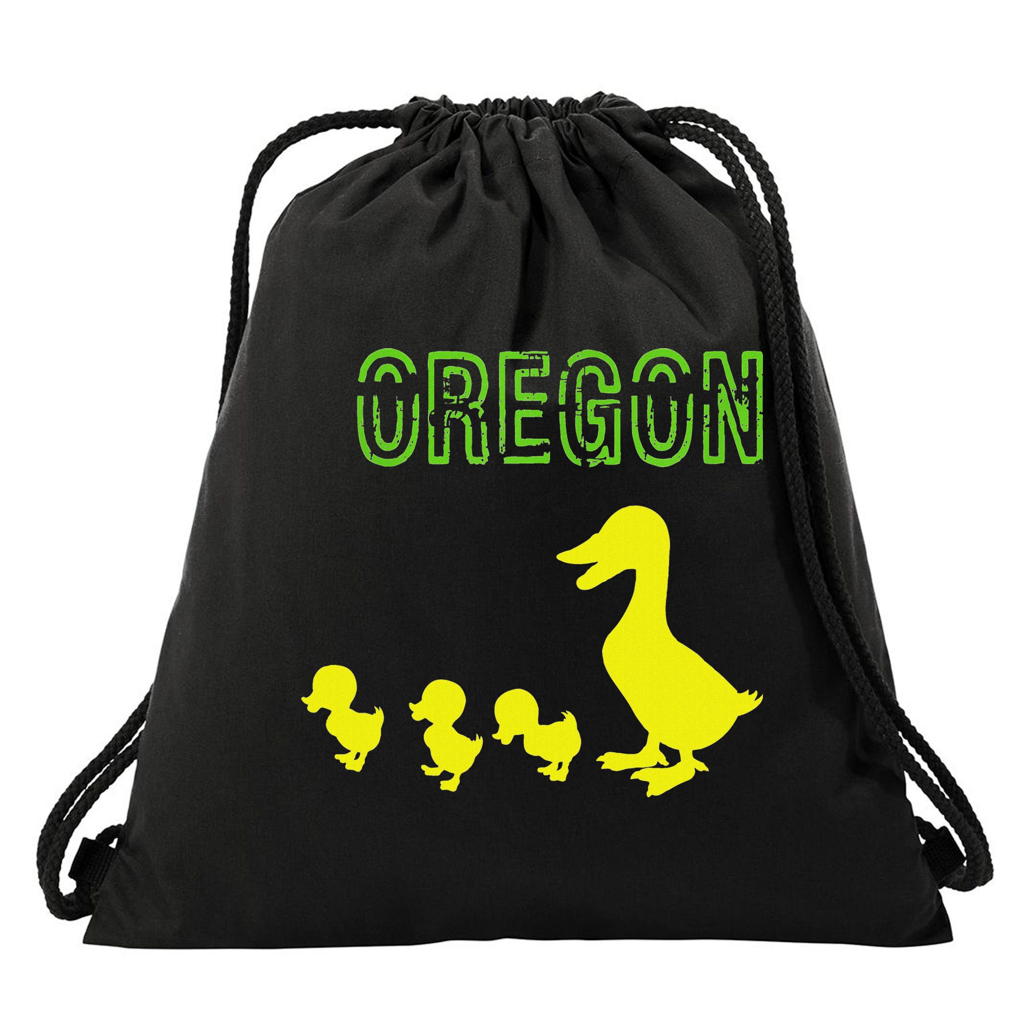 Oregon Duck Drawstring Bag