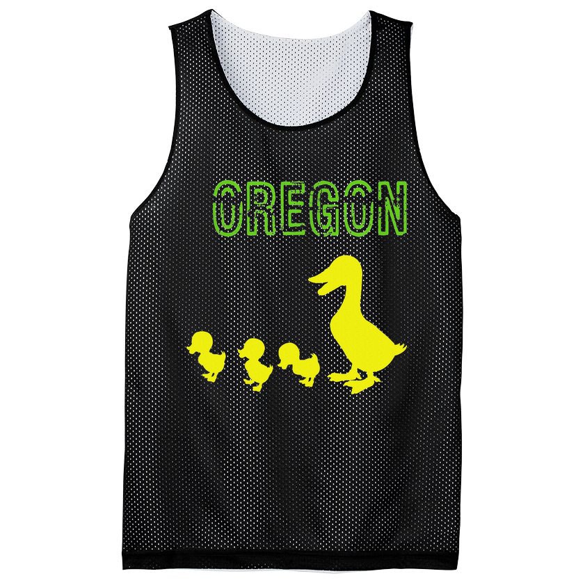 Oregon Duck Mesh Reversible Basketball Jersey Tank