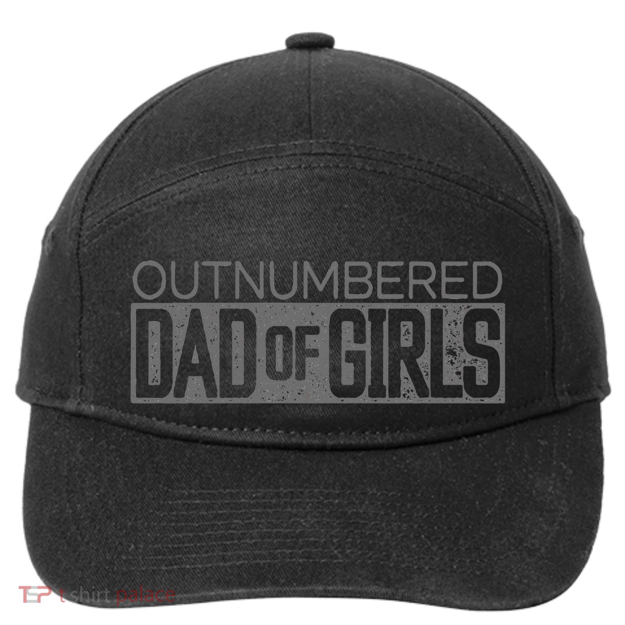 Outnumbered Dad 7-Panel Snapback Hat