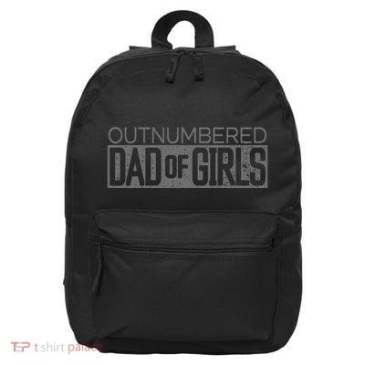 Outnumbered Dad 16 in Basic Backpack