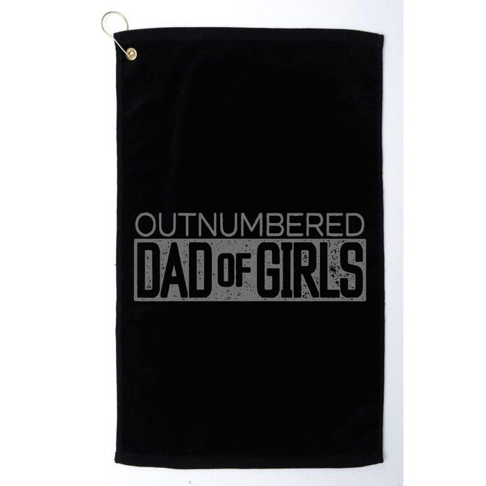 Outnumbered Dad Golf Towel