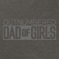 Outnumbered Dad Cotton Canvas Backpack