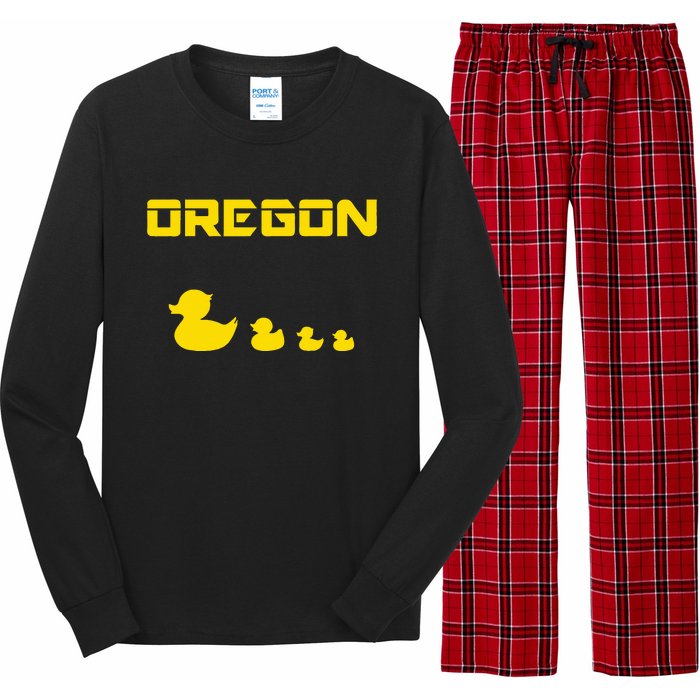 Oregon Duck Long Sleeve Pajama Set